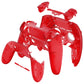 eXtremeRate Replacement Full Set Shells with Buttons Compatible with PS5 Edge Controller - Clear Red