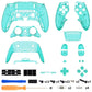 eXtremeRate Replacement Full Set Shells with Buttons Compatible with PS5 Edge Controller - Emerald Green