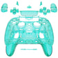 eXtremeRate Replacement Full Set Shells with Buttons Compatible with PS5 Edge Controller - Emerald Green