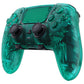 eXtremeRate Replacement Full Set Shells with Buttons Compatible with PS5 Edge Controller - Emerald Green