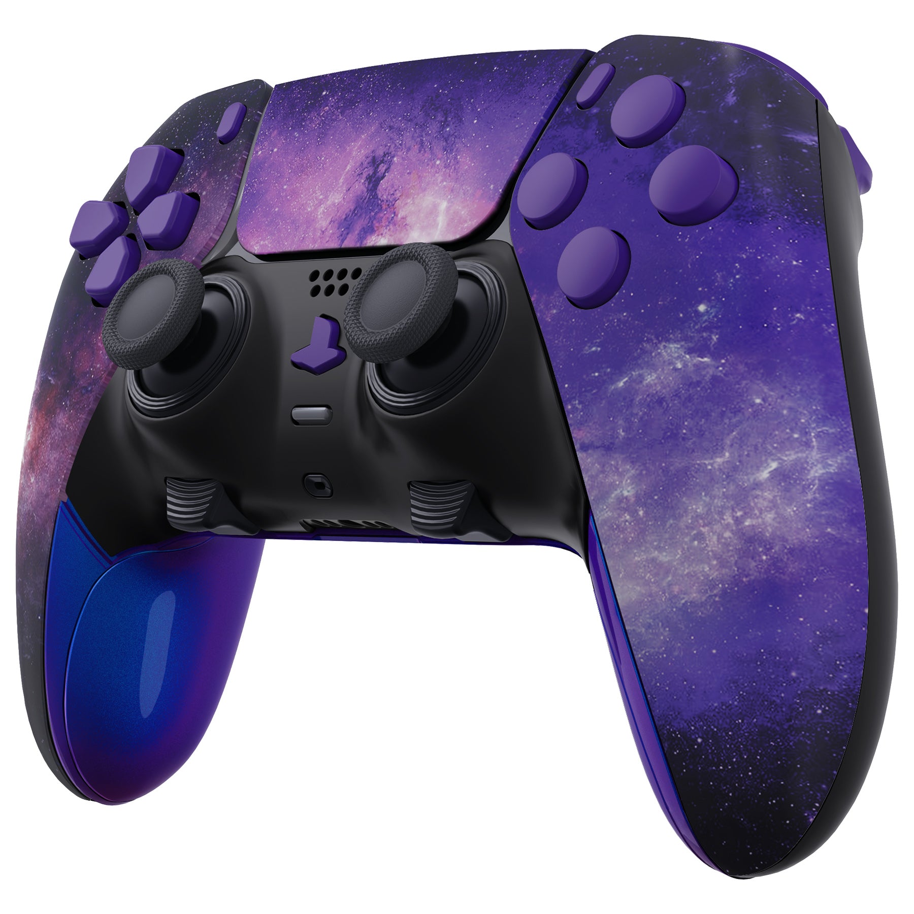 eXtremeRate Replacement Full Set Shells with Buttons Compatible with PS5 Edge Controller - Nebula Galaxy eXtremeRate