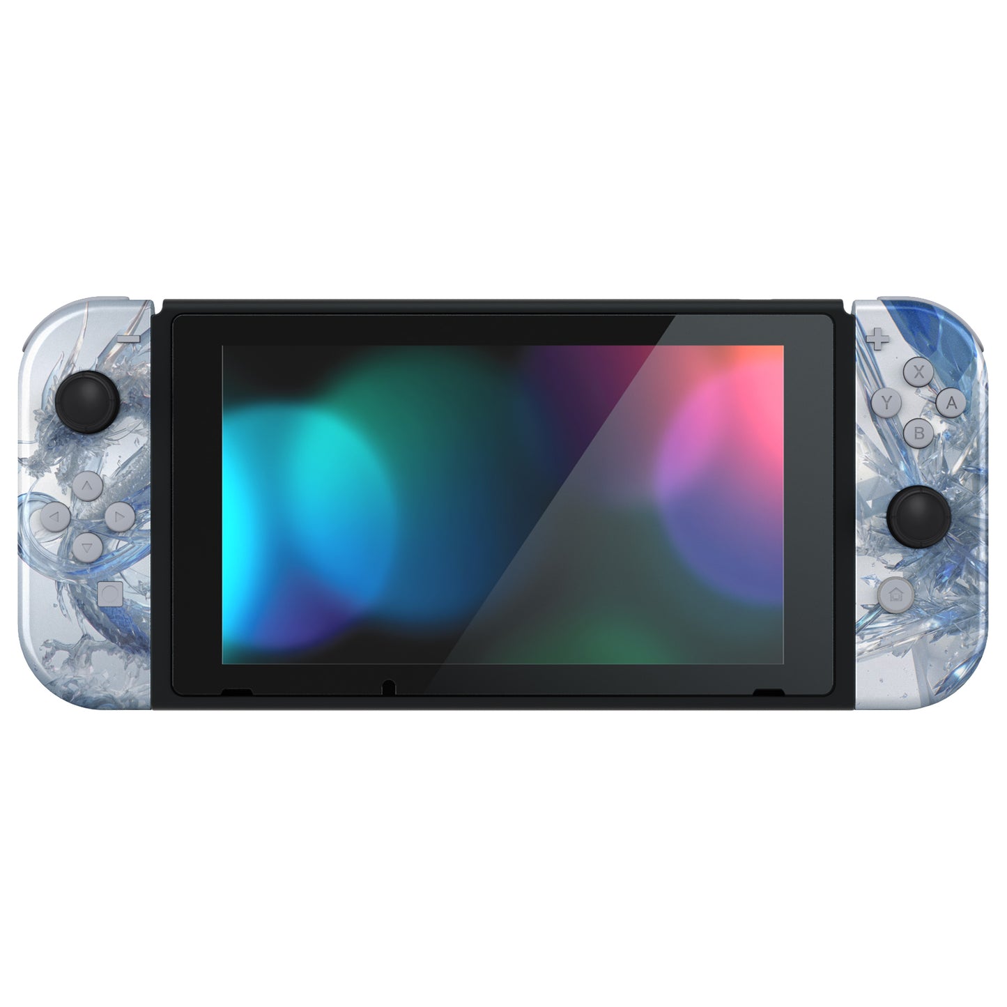 eXtremeRate Replacement Full Set Shells with Buttons for Nintendo Switch - Crystal Dragon