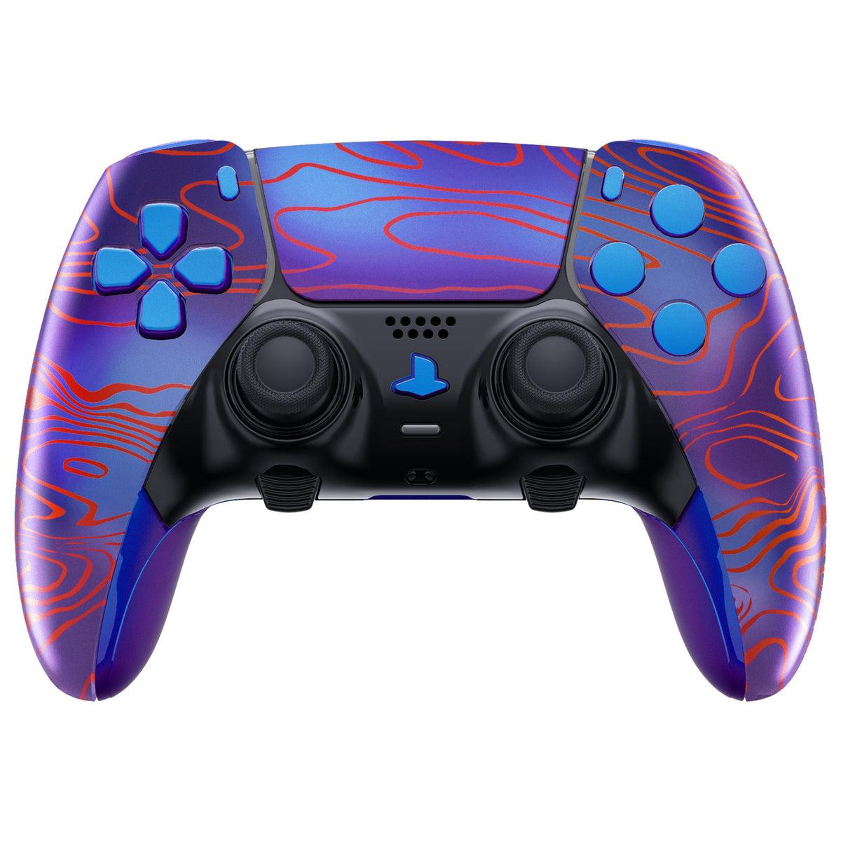 Ps5 Controller Custom Shell eXtremeRate Damascuscamo Full Set Housing Shell with Buttons Touchpad ...