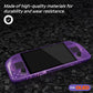 eXtremeRate Replacement Full Set Shell with Buttons for Steam Deck OLED - Clear Atomic Purple