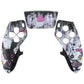 eXtremeRate Replacement Left Right Front Housing Shell with Touchpad Compatible with PS5 Edge Controller - Lovely Punky Bunny