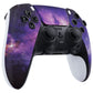 eXtremeRate Replacement Left Right Front Housing Shell with Touchpad Compatible with PS5 Edge Controller - Nebula Galaxy eXtremeRate