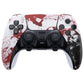 eXtremeRate Replacement Left Right Front Housing Shell with Touchpad Compatible with PS5 Edge Controller - Blood Zombie