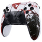 eXtremeRate Replacement Left Right Front Housing Shell with Touchpad Compatible with PS5 Edge Controller - Blood Zombie