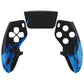 eXtremeRate Replacement Left Right Front Housing Shell with Touchpad Compatible with PS5 Edge Controller - Blue Flame