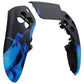 eXtremeRate Replacement Left Right Front Housing Shell with Touchpad Compatible with PS5 Edge Controller - Blue Flame