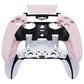 eXtremeRate Replacement Left Right Front Housing Shell with Touchpad Compatible with PS5 Edge Controller - Cherry Blossoms Pink