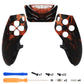 eXtremeRate Replacement Left Right Front Housing Shell with Touchpad Compatible with PS5 Edge Controller - Spider Armor