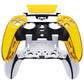 eXtremeRate Replacement Left Right Front Housing Shell with Touchpad Compatible with PS5 Edge Controller - Chrome Gold