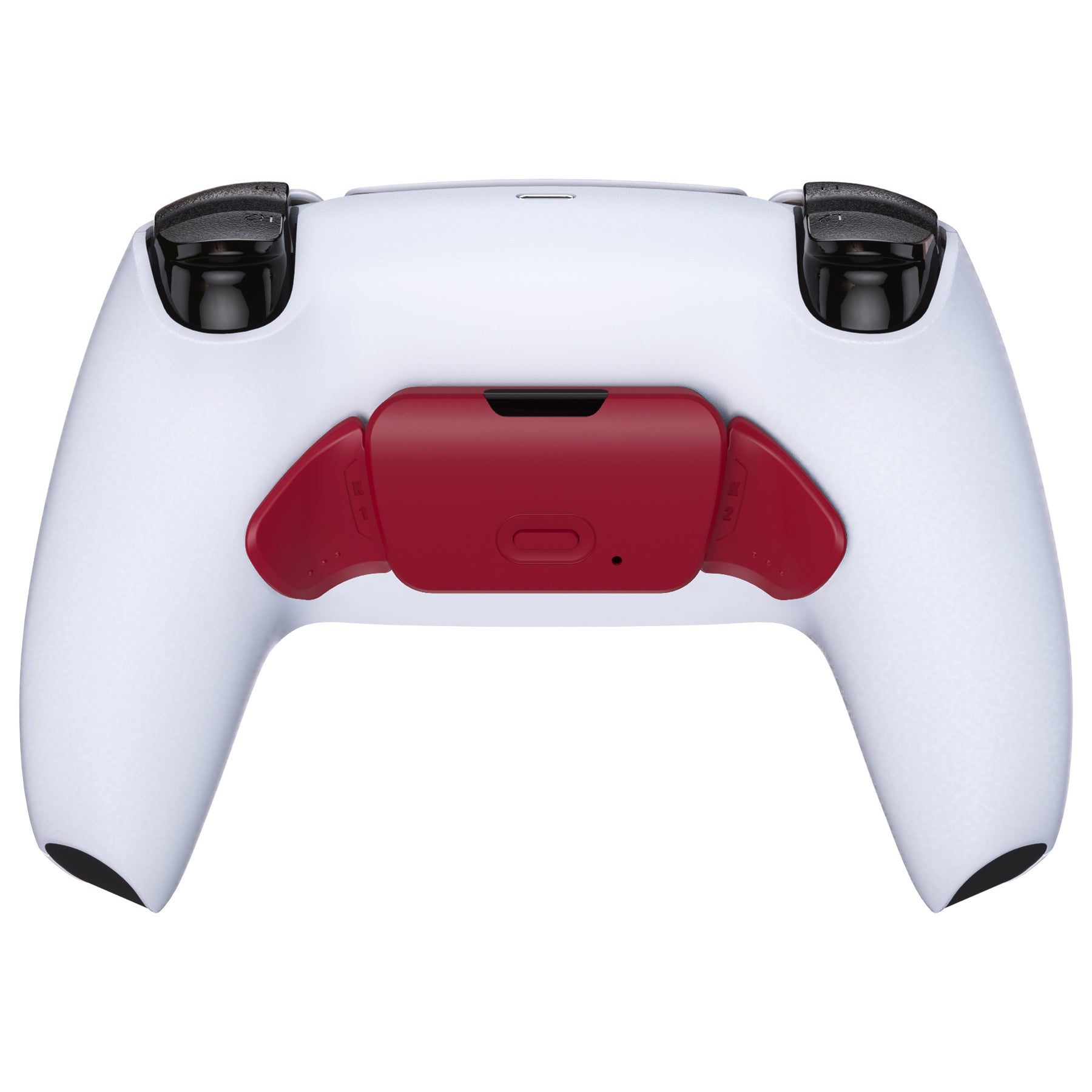 eXtremeRate Replacement Redesigned K1 K2 Back Buttons for eXtremerate RISE Remap Kit, Compatible with PS5 Controller - Volcanic Red eXtremeRate