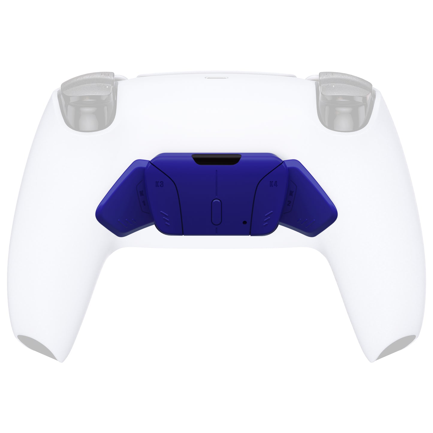 eXtremeRate Replacement Redesigned K1 K2 K3 K4 Back Buttons Housing Shell for eXtremeRate RISE4 Remap Kit, Compatible with PS5 Controller - Cobalt Blue