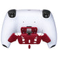 eXtremeRate Replacement Redesigned K1 K2 K3 K4 Back Buttons Housing Shell for eXtremeRate RISE4 Remap Kit, Compatible with PS5 Controller - Volcanic Red