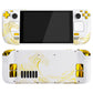 eXtremeRate Custom Full Set Shell with Buttons for Steam Deck LCD - The Great GOLDEN Wave Off Kanagawa - White