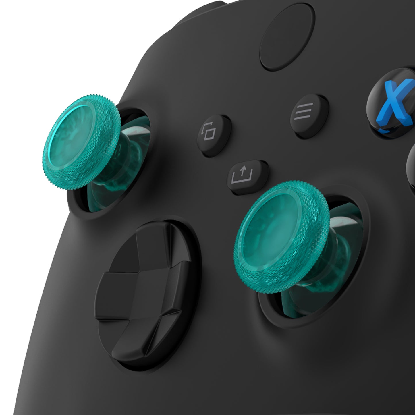 eXtremeRate Replacement Thumbsticks for Xbox Series X/S Controller & Xbox One X/S Controller & Xbox One Standard Controller & Xbox One Elite Controller - Emerald Green