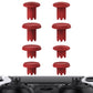 eXtremeRate ThumbsGear Interchangeable Thumbsticks for PS5 Edge Controller - Carmine Red