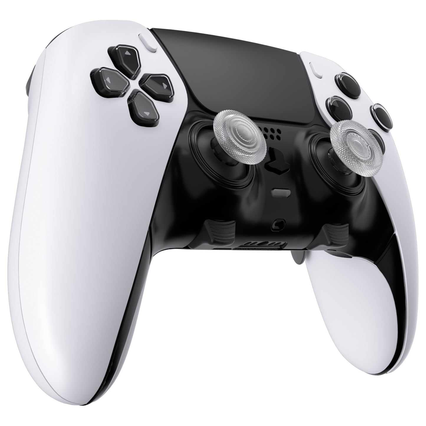 eXtremeRate ThumbsGear Interchangeable Thumbsticks for PS5 Edge Controller - Clear