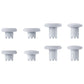 eXtremeRate ThumbsGear Interchangeable Thumbsticks for PS5 Edge Controller - Original White