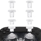 eXtremeRate ThumbsGear V3 Interchangeable Ergonomic Thumbstick for PS5 & PS4 Controller - Clear