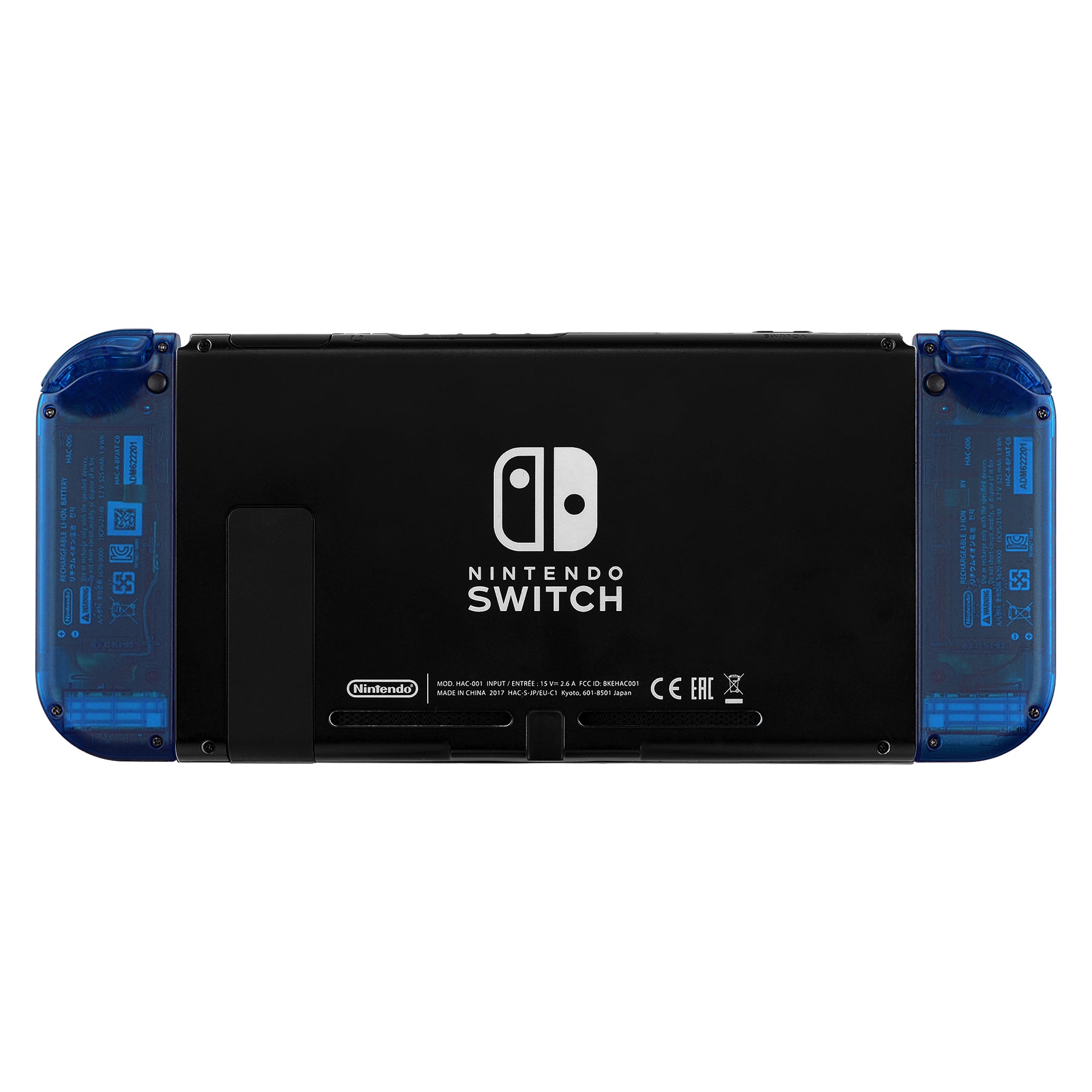 Amazon.com: eXtremeRate Transparent Clear Blue Joycon