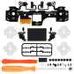 eXtremeRate Whole Set - Strong Version Micro Switch Clicky Hair Trigger Kit & Tactile Face Clicky Kit for PS5 Controller BDM-040