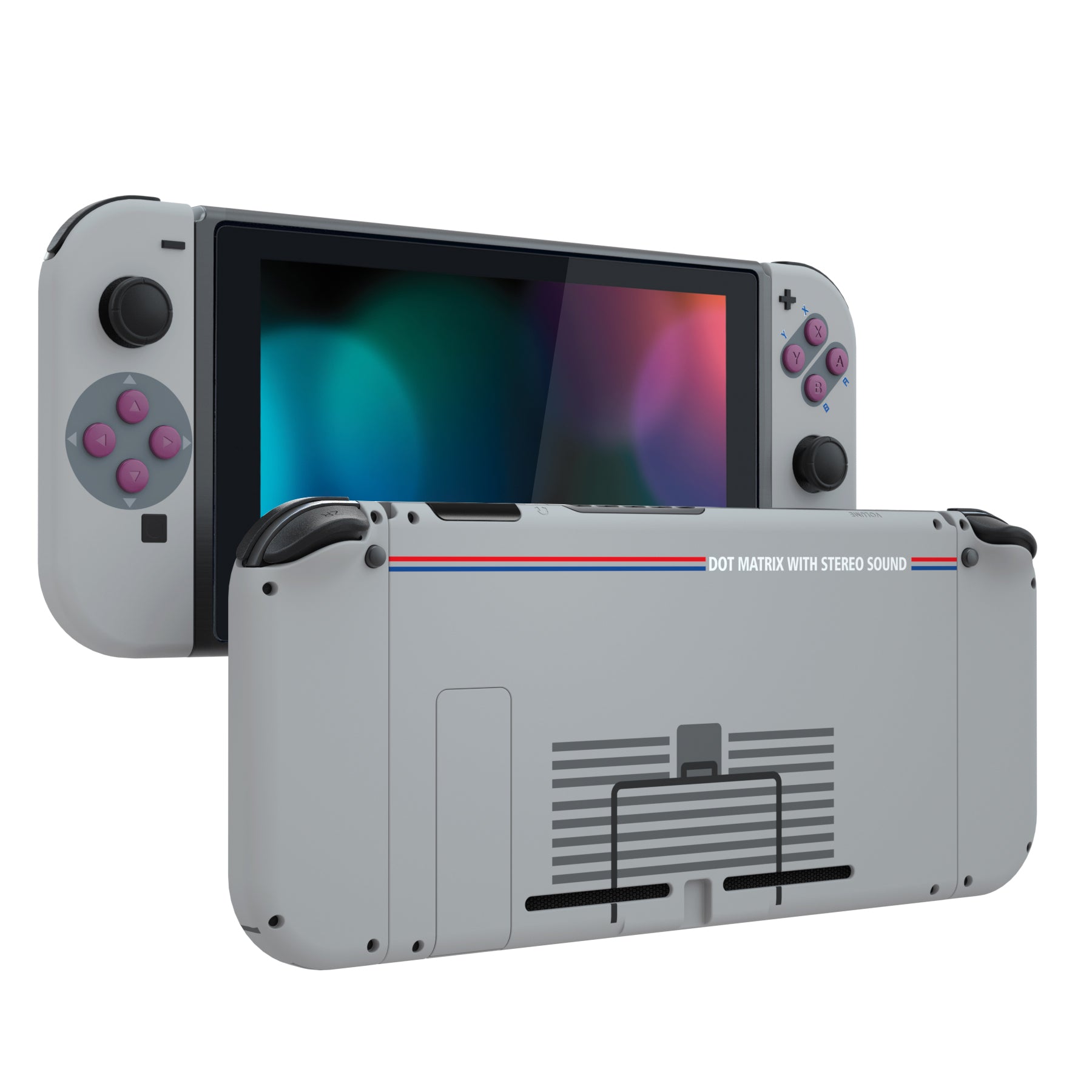 eXtremeRate Replacement Full Set Shells with Buttons for Nintendo Swit ...