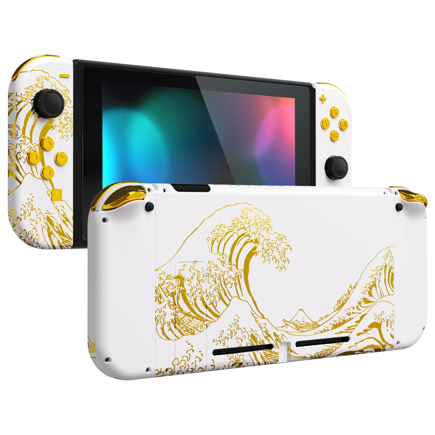 eXtremeRate Back Plate for Nintendo Switch Console, Handheld 