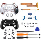 eXtremeRate Retail Blood Zombie DECADE Tournament Controller (DTC) Upgrade Kit for ps4 Controller JDM-040/050/055, Upgrade Board & Ergonomic Shell & Back Buttons & Trigger Stops - Controller NOT Included - P4MG012