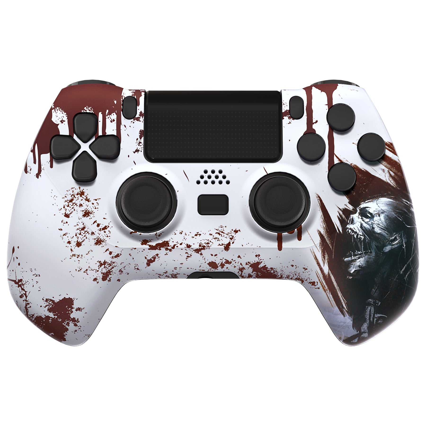 eXtremeRate DECADE Tournament Controller (DTC) Upgrade Kit for PS4  Controller JDM-040/050/055 - Blood Zombie