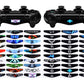 eXtremeRate Retail 60 Pcs Game Theme Lightbar Stickers for ps4 - ZGCLS0001