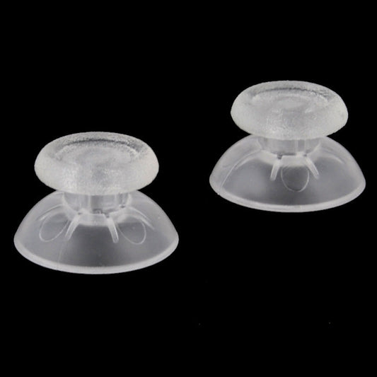 eXtremeRate Retail Clear Custom Thumbsticks Analog Stick Part for ps4 Controll - P4J0116