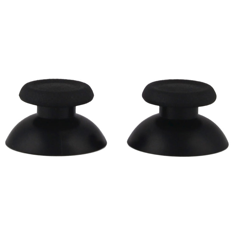 eXtremeRate Retail Solid Black Analog Thumbsticks Buttons Repair for ps4 Controller - P4J0109