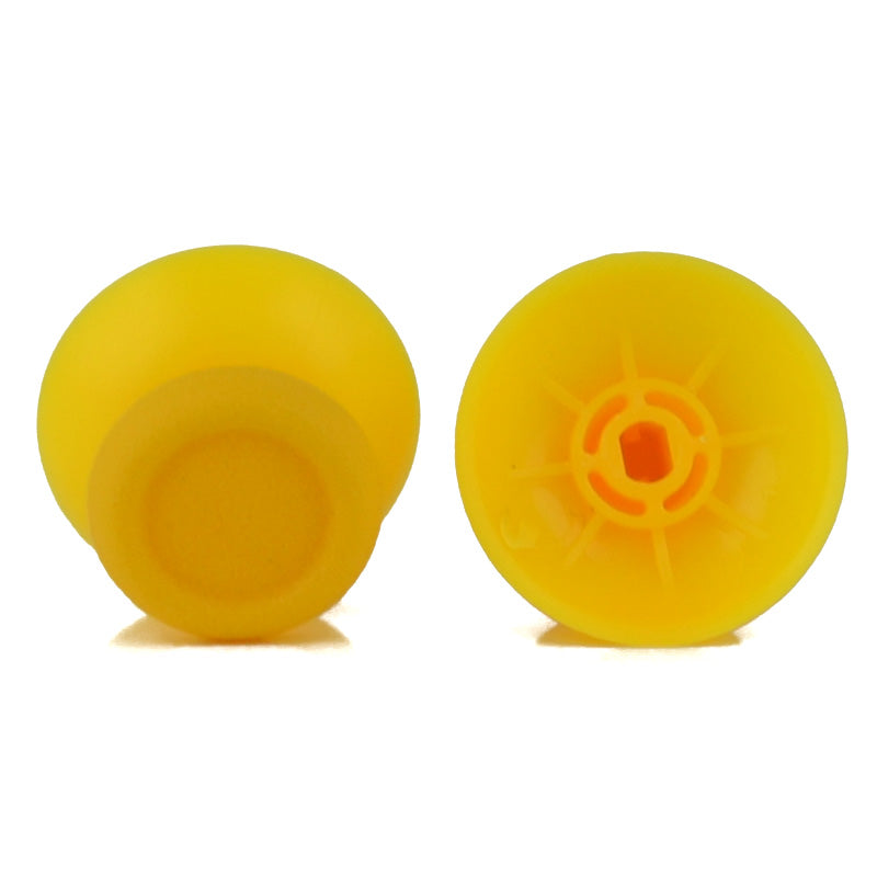 eXtremeRate Retail Solid Yellow Analog Thumbsticks Buttons Repair for ps4 Controller - P4J0104