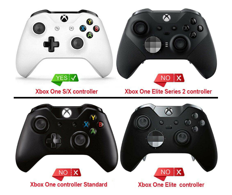 Xbox series x controller vs outlet one