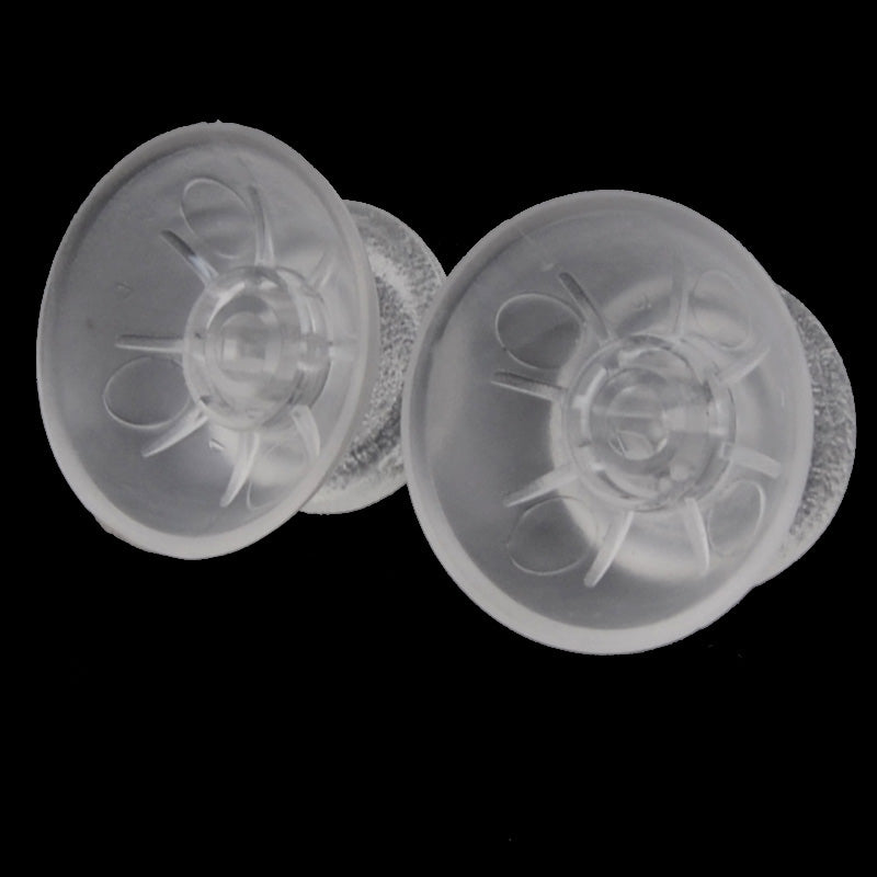 eXtremeRate Retail Clear Custom Thumbsticks Analog Stick Part for ps4 Controll - P4J0116