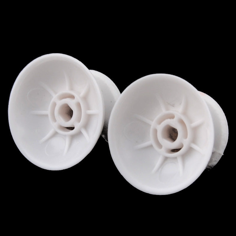eXtremeRate Retail Solid White Analog Thumbsticks Buttons Repair for ps4 Controller - P4J0110Q