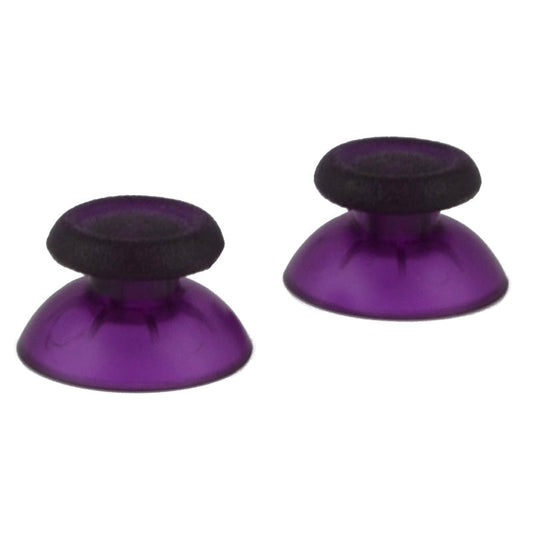 eXtremeRate Retail Clear Purple Custom Thumbsticks Analog Stick Part for ps4 Controll - P4J0114Q