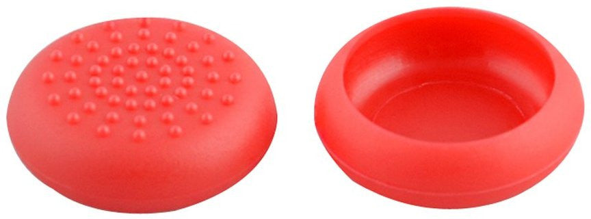 eXtremeRate Retail Soft Red Silicone Controller Cover Grips Caps Protective Case for Xbox One S for Xbox One X -XBOWP0039GC