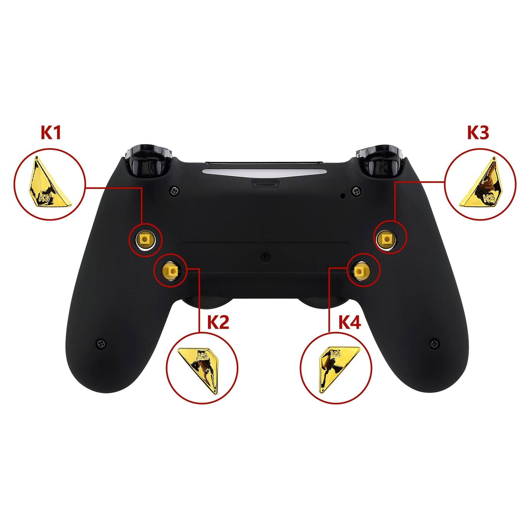 Paddles dualshock store 4