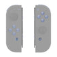 eXtremeRate Retail Glacier Blue Replacement DIY Colorful ABXY Buttons Directions Keys Repair Kits with Tools for NS Switch JoyCon & OLED JoyCon - JoyCon Shell NOT Included - AJ113