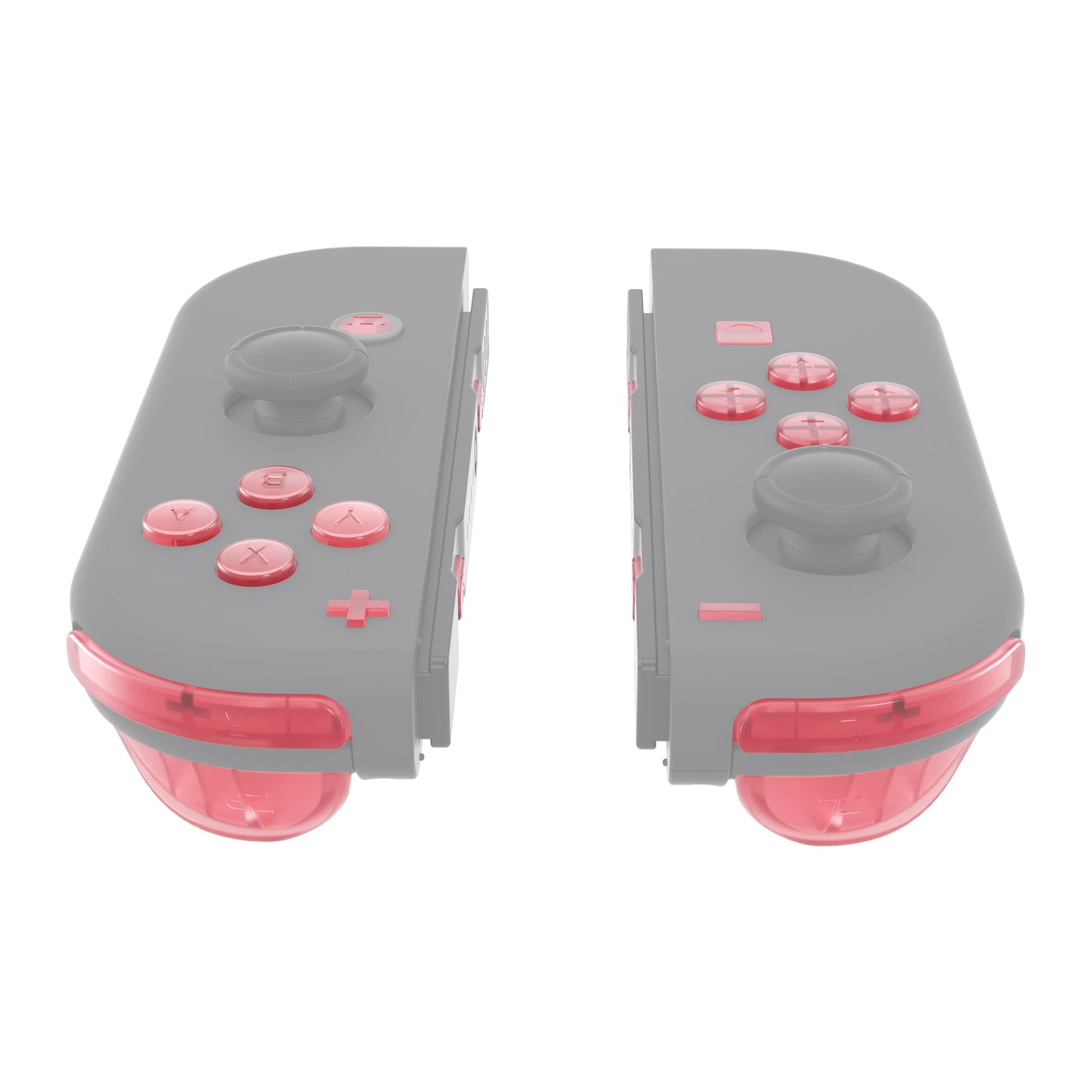 eXtremeRate Retail Cherry Pink Replacement DIY Colorful ABXY Buttons Directions Keys Repair Kits with Tools for NS Switch JoyCon & OLED JoyCon - JoyCon Shell NOT Included - AJ114