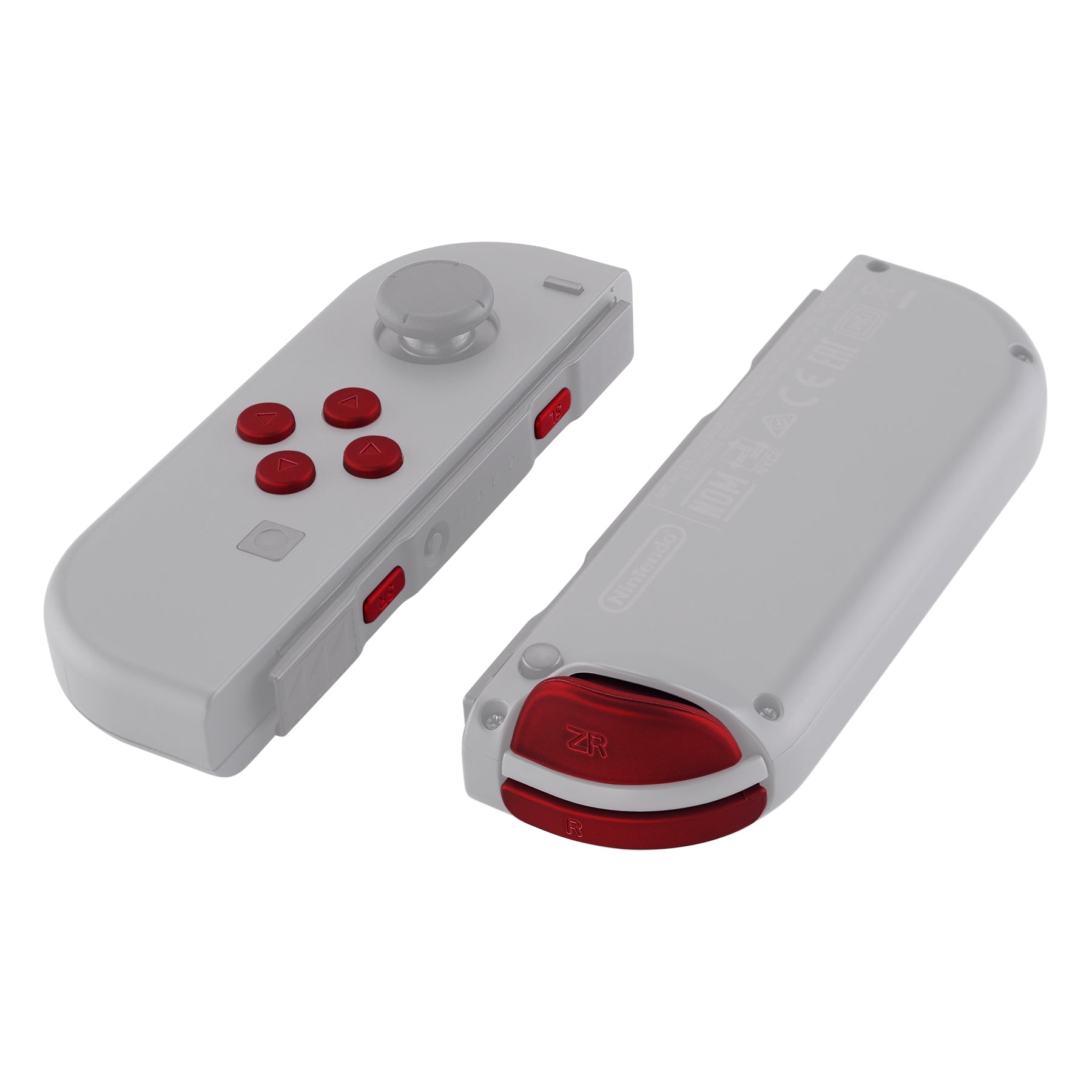 Buy Red Soft Touch - Full Options - Nintendo Switch Joycons - Read Description!