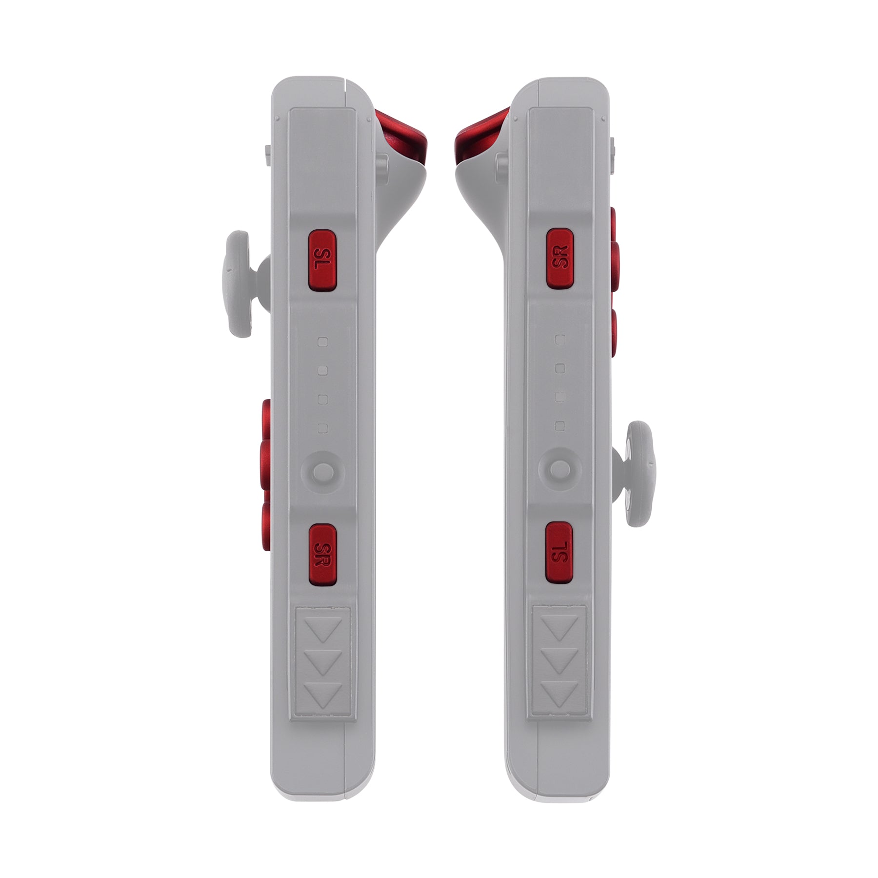 eXtremeRate Retail Soft Touch Red Replacement ABXY Direction Keys SR SL L R ZR ZL Trigger Buttons Springs, Full Set Buttons Repair Kits with Tools for NS Switch JoyCon & OLED JoyCon - JoyCon Shell NOT Included- AJ202