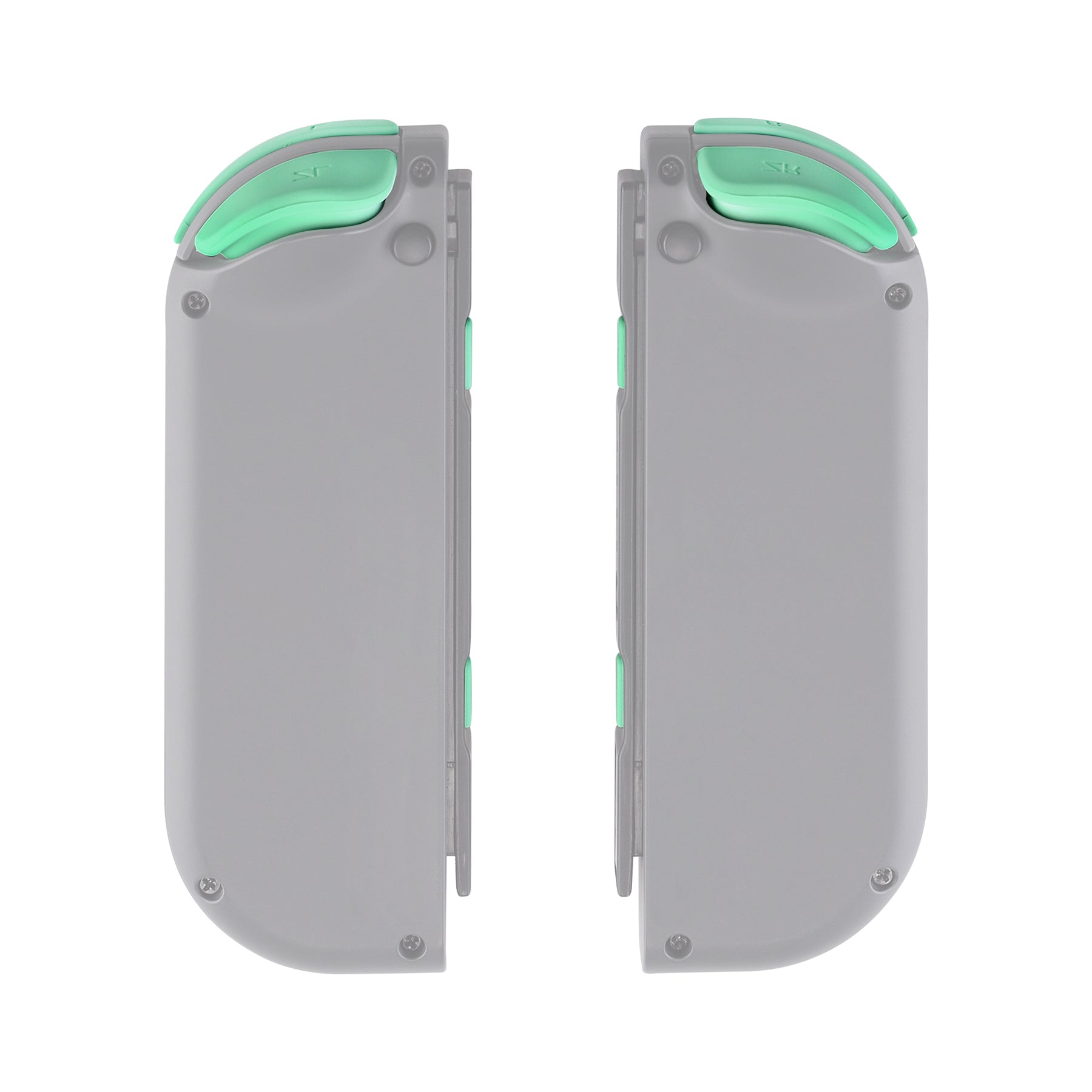 eXtremeRate Retail Mint Green Replacement ABXY Direction Keys SR SL L R ZR ZL Trigger Buttons Springs, Full Set Buttons Repair Kits with Tools for NS Switch JoyCon & OLED JoyCon - JoyCon Shell NOT Included- AJ208