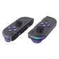 eXtremeRate Retail Green Purple Chameleon Replacement ABXY Direction Keys SR SL L R ZR ZL Trigger Buttons Springs, Full Set Buttons Repair Kits with Tools for NS Switch JoyCon & OLED JoyCon - JoyCon Shell NOT Included - AJ210