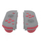 eXtremeRate Retail Indian Red Replacement ABXY Direction Keys SR SL L R ZR ZL Trigger Buttons Springs, Full Set Buttons Repair Kits with Tools for NS Switch JoyCon & OLED JoyCon - JoyCon Shell NOT Included - AJ219