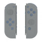 eXtremeRate Retail Slate Gray Replacement ABXY Direction Keys SR SL L R ZR ZL Trigger Buttons Springs, Full Set Buttons Repair Kits with Tools for NS Switch JoyCon & OLED JoyCon - JoyCon Shell NOT Included - AJ220